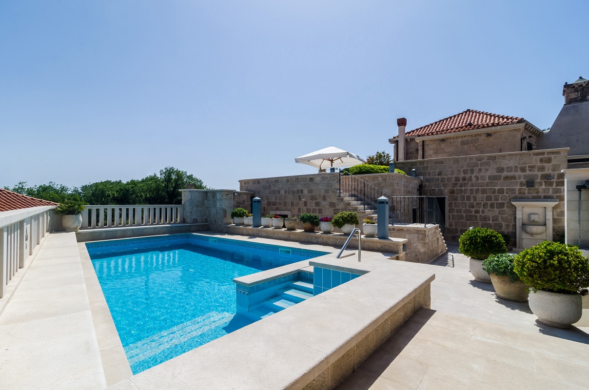 Studio Antica, Apartment with private swimming pool